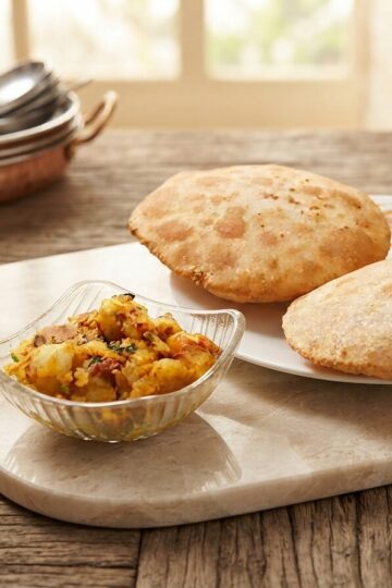 Sanjori Recipe – Traditional Maharashtrian Sweet Stuffed Puri