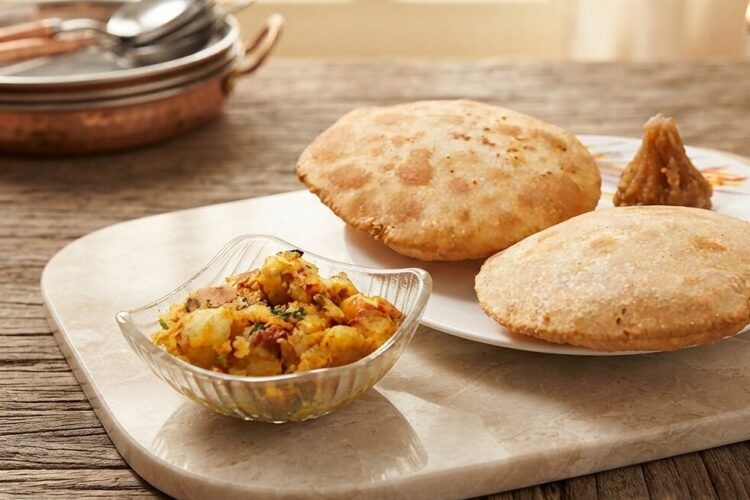 Sanjori Recipe – Traditional Maharashtrian Sweet Stuffed Puri