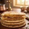 Traditional homemade Puran Poli Recipe with jaggery and chana dal filling