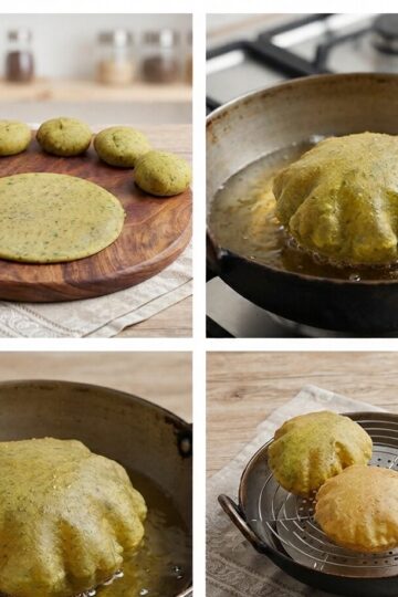 Methi Puri Recipe – Crispy Fenugreek Puri for Every Occasion