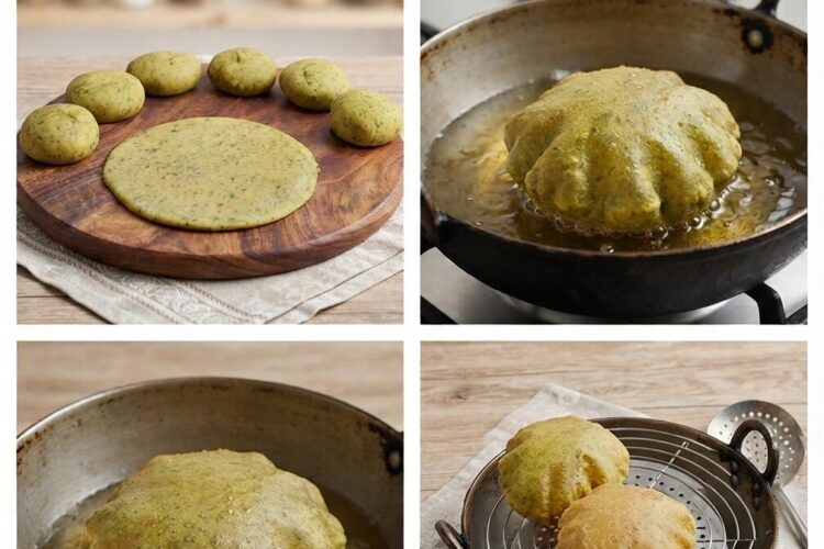Methi Puri Recipe – Crispy Fenugreek Puri for Every Occasion