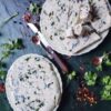 Fresh masala paneer made with milk, coriander, green chilli, ginger, and spices