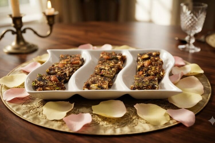 Dates and Nuts Protein Bars